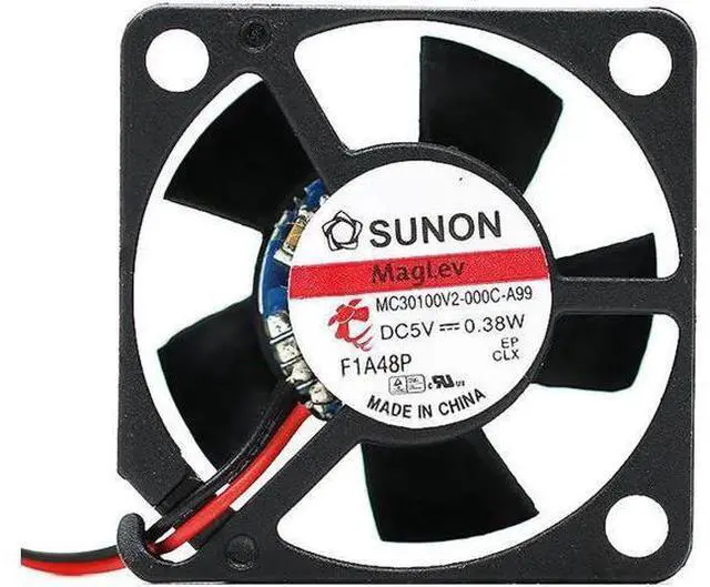 Main image of 2cps 30mm fan For Sunon MC30100V2-000C-A99 3010 5V 0.38W Quiet Cooling Fan 4.6CFM 8000RPM