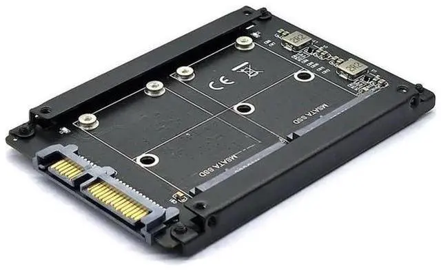 Main image of FOR Dual mSATA to SATA Adapter mSATA SSD to 2.5'' SATA 3 Riser Card with LED Indicator mSATA to SATA3.0 6Gbps Converter Board Socket