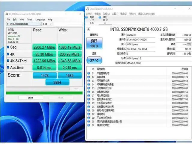 Alt view image 2 of 3 - NVMe M.2 to EDSFF E1.S SSD Converter Adapter Riser M2 Key NVME NGFF to EDSFF 1U Short SSD Adapter Convert Card 4Pin Power Supply