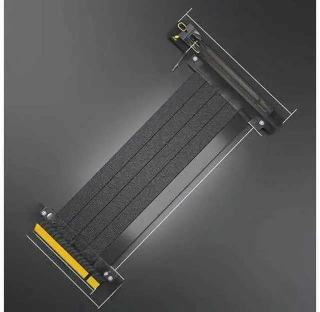 Main image of FOR 20cm High Speed PCIE 4.0 X16 Extension Cable 90 Degree Shielded PCIE Riser Cable with PCI Express 16X Port for GPU Graphics Card