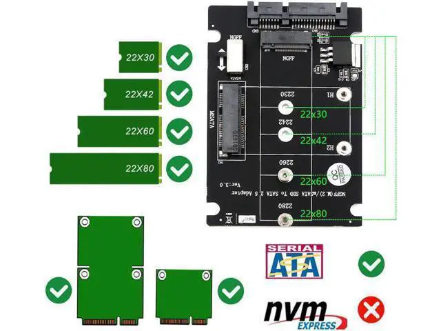 Alt view image 2 of 3 - H1111Z Add On Card SSD MSATA & M.2 SSD USB Adapter MSATA NGFF M.2 Adapter USB SATA Cable USB M.2 Card Adpater for PC Desktop