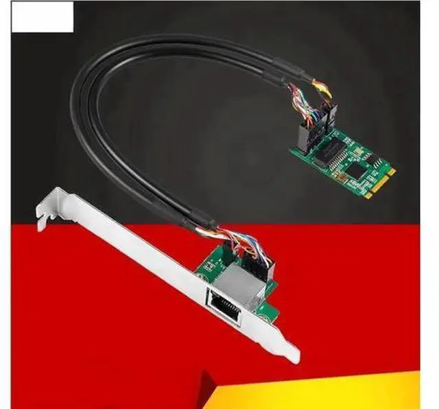 Main image of FOR 2.5G M2 to RJ45 Network Card 1 Port 2500Mbps M.2 b key M key to PCIe 2.5Gb Ethernet Card LAN Controller Card for I225 Chip
