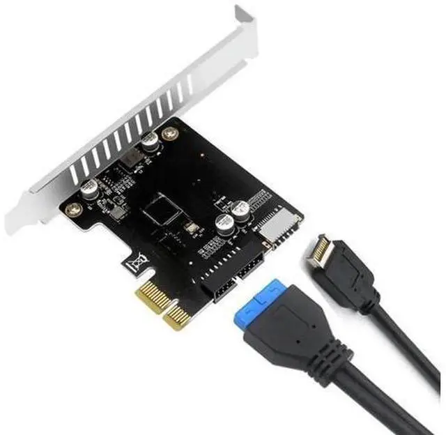 Main image of FOR PCI Express Card Type-E Expansion Card PCI-E To USB3.0 (19/20 pin) Converter Card Type-E Front Panel Type-C Expansion Card