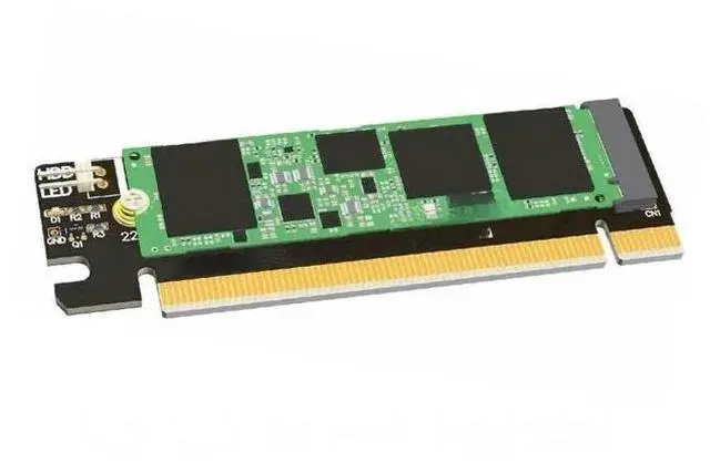 Main image of FOR 2018 M.2 NVME key M to PCI-e x16 Adapter Card M-Key pcie 4x to 16x Cards PCI-E 3.0 for M.2 NVMe SSD R43A