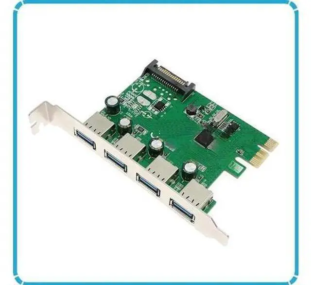 Main image of FOR 4 Port PCI-E To USB3.0 Hot Swap Plug and Play Converter Card PCI-E 2.0 standard Chipset PCIE Expansion Card