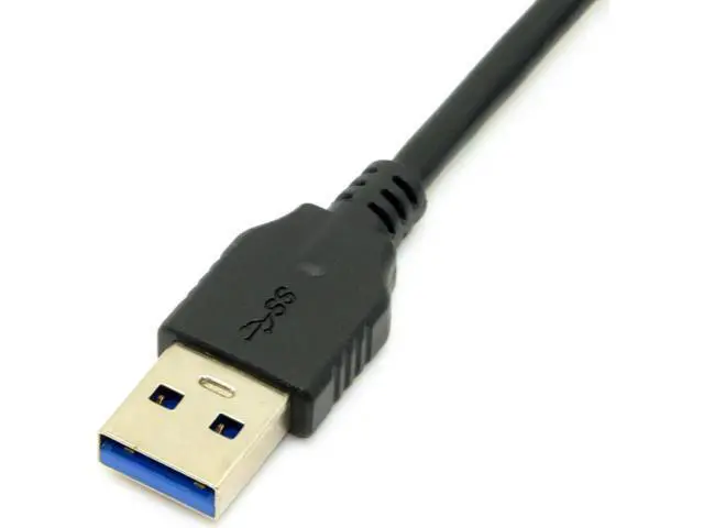 Alt view image 2 of 5 - Reversible Design USB 3.0 3.1 Type C Male Connector to Standard Type A Male Data Cable