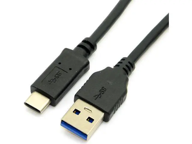 Alt view image 4 of 5 - Reversible Design USB 3.0 3.1 Type C Male Connector to Standard Type A Male Data Cable