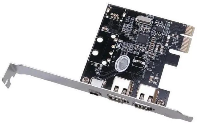 Main image of FOR PCI-E 1X to 1394 Card 3 Port DV HD Video Capture Card pcie to 1394a 1394b 6pin VT6315N