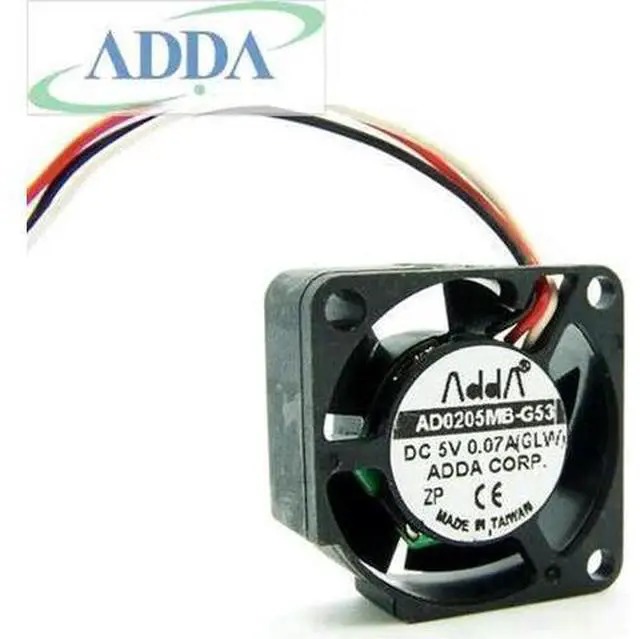 Main image of FOR ADDA AD0205MB-G53 5V 0.07A 2.5cm 2510 Dual ball silent cooling fan