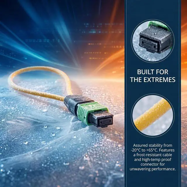 Alt view image 7 of 7 - MPO/MTP Fiber Optic Loopback Adapter Female Multimode OM4 8Cores (Type A) | Female Connector, Low Insertion Loss, High Return Loss, 500 Mating Cycles, for Link Testing
