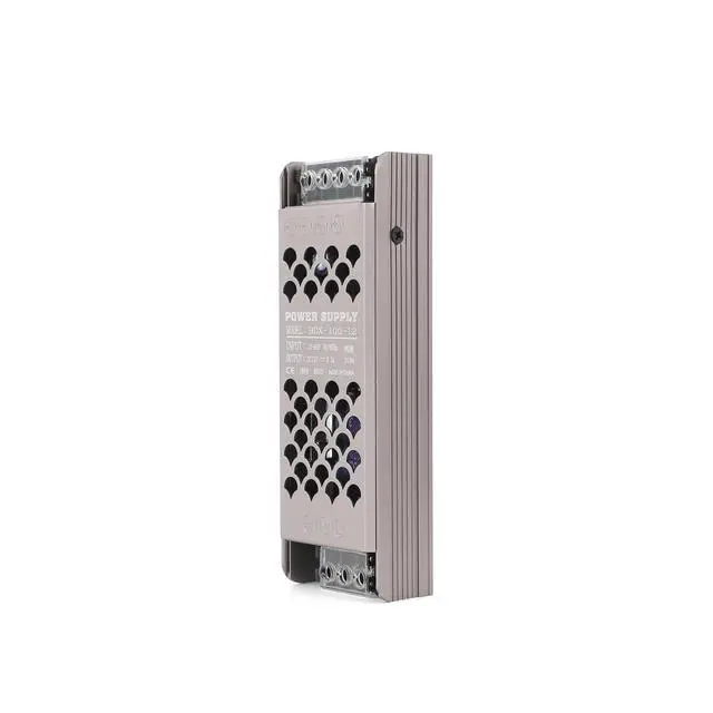 Alt view image 3 of 7 - Ultra Thin AC 110-264V to DC 12V 100W Switching Power Supply LED Driver | High Efficiency; Overheat/OV/OL/Short Circuit Protection; Flame-retardant Shell; CE RoHS FCC Certified; for LED
