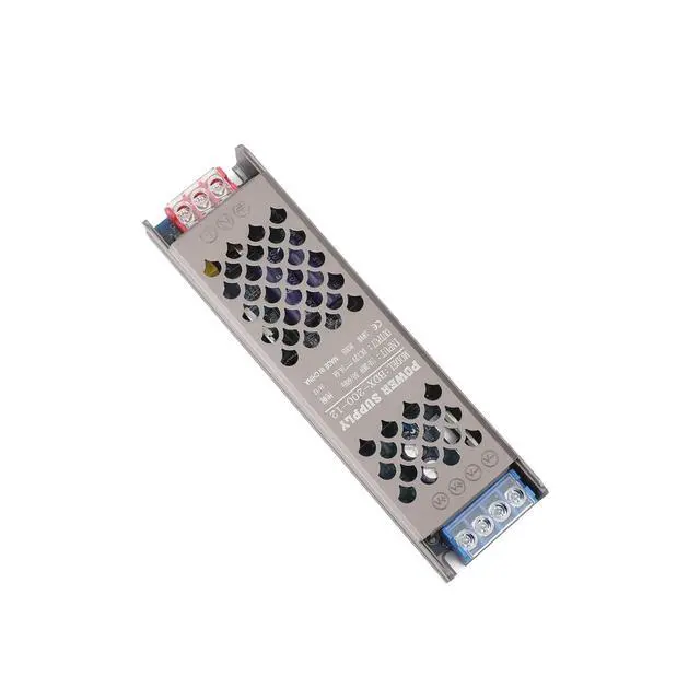 Alt view image 5 of 7 - Ultra Thin AC 110-264V to DC 12V 100W Switching Power Supply LED Driver | High Efficiency; Overheat/OV/OL/Short Circuit Protection; Flame-retardant Shell; CE RoHS FCC Certified; for LED