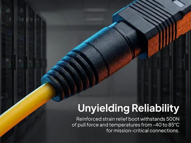 Alt view image 5 of 7 - MPO/MTP Fiber Optic Loopback Adapter Female Multimode OM4 8Cores (Type A) | Female Connector, Low Insertion Loss, High Return Loss, 500 Mating Cycles, for Link Testing