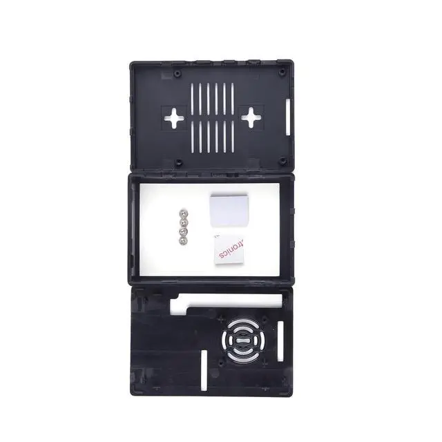 Alt view image 7 of 7 - for Raspberry Pi 4B ABS Protective Case with 3.5in Sreen | Durable; Supports 3.5in display; Easy Installation; Protects Board & Screen