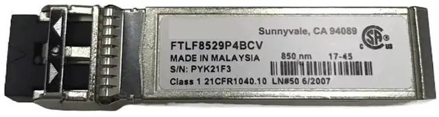 Main image of 1pcs 16Gb 850nm SW FC Optical Transceiver FTLF8529P4BCV/finisar 16g sfp Port Module/Network Adapter Switch/sfp Module 16G