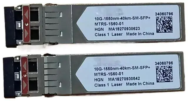 Alt view image 4 of 4 - 1PCS SFP 40KM 10G Transceiver 10G-1550NM-40KM-SM-SFP+ S4017567 OSX040A00 34060796 10GB 40KM Fiber Optical Module