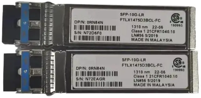 Main image of 1pcs 10G LR 1310NM Fiber Transceiver SFP-10G-LR FTLX1475D3BCL-FC 0RN84N 10GB 10KM Fiber Module Sfp