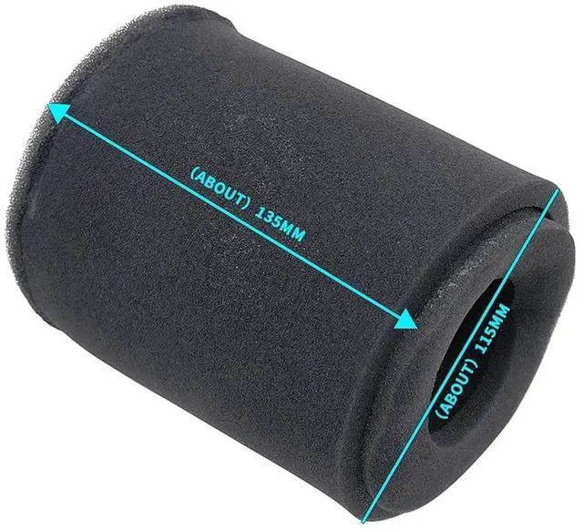 Alt view image 2 of 6 - 0180-1120A0 Air Filter Element Comp Air Filter Foam | 0180-1120A0 Air Filter Element Comp Air Filter Foam
