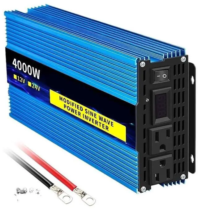 Main image of 1pcs Modified Sine Wave Inverter Converter 2200W 3000W 4000W AC 12V 110V 60HZ with LED Voltage Display(4000W)