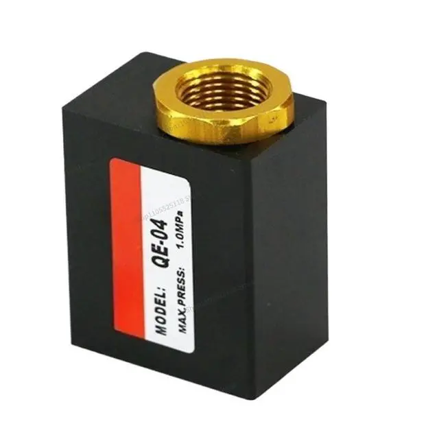 Alt view image 2 of 6 - Pneumatic Cylinder Components Accessories | For QE-01/02/03/04 Quick Exhaust Valve, Quick Exhaust Valve, Pneumatic Cylinder Components Accessories(QE-03)