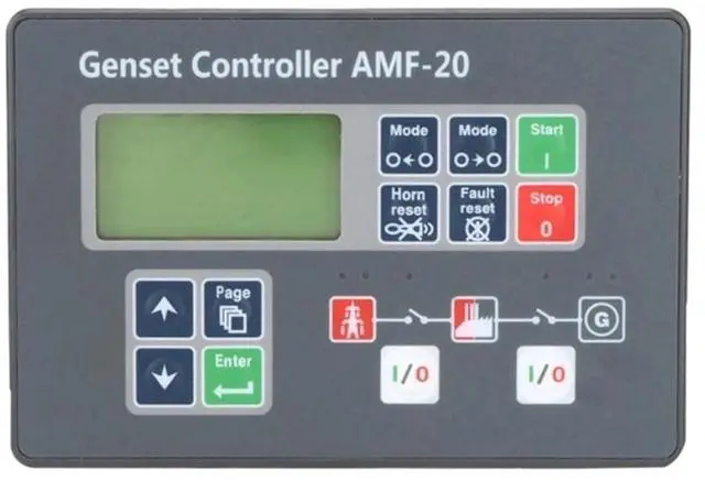 Main image of AMF20 AMF25 ATS Diesel Generator Set Controller Compatible | AMF20 AMF25 ATS Diesel Generator Set Controller Compatible With Original AMF-20 AMF-25(AMF20)