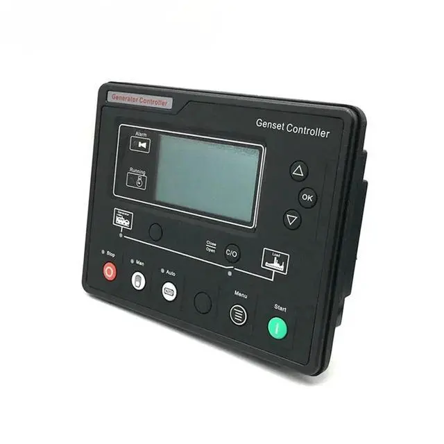 Alt view image 7 of 7 - HGM6120U HGM6110U Generator Controller Display Auto Start Stop Control Panel Module 6120U 6110U Genset Part