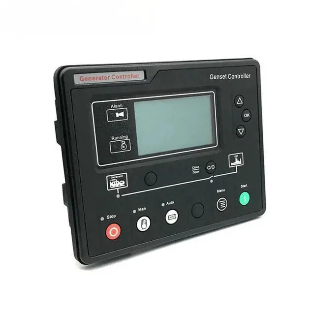 Alt view image 6 of 7 - HGM6120U HGM6110U Generator Controller Display Auto Start Stop Control Panel Module 6120U 6110U Genset Part