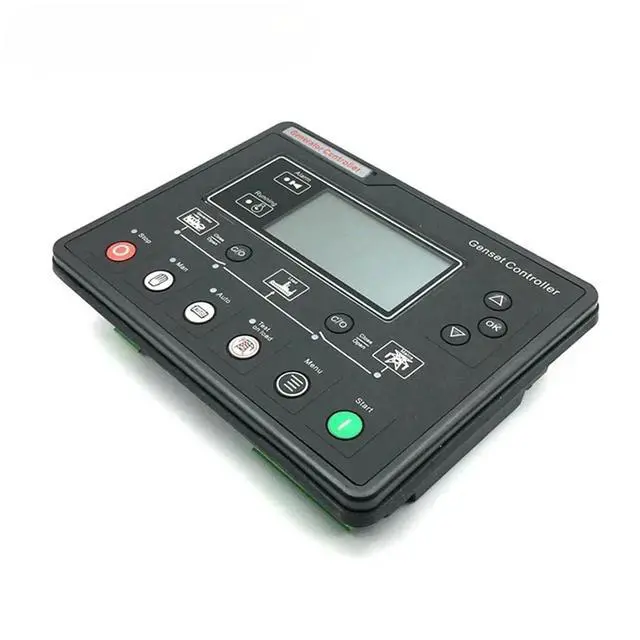 Alt view image 2 of 7 - HGM6120U HGM6110U Generator Controller Display Auto Start Stop Control Panel Module 6120U 6110U Genset Part