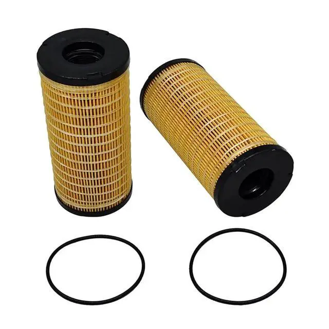 Alt view image 5 of 5 - 2 Pcs Fuel Filter Element 4816636 26560201 Compatible with Engine 100 Series 1104A-44 1104A-44T 1104A-44TA