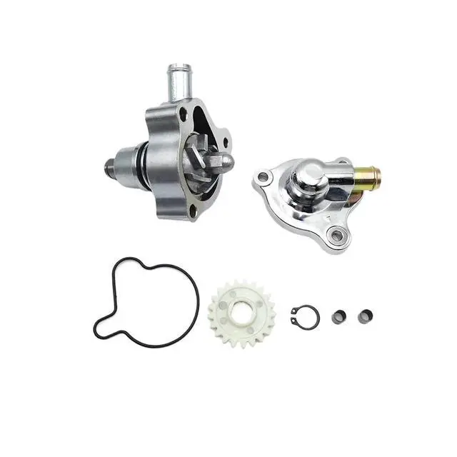 Alt view image 3 of 6 - Motorcycle Water Pump Cover Swater Pump Shaft For CBS300 NB300 ZS174MN Water-Cooled Engine Pit Bike(Water Pump Shaft Kit)