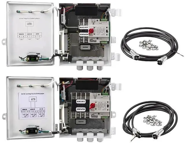 Main image of 10KWGasoline Diesel Engine ATS Control Box | 10KWGasoline Diesel Engine ATS Control Box Auto Start Controller Single Phase 220V Three Phase 380V(Diesel 220V 5 pin)
