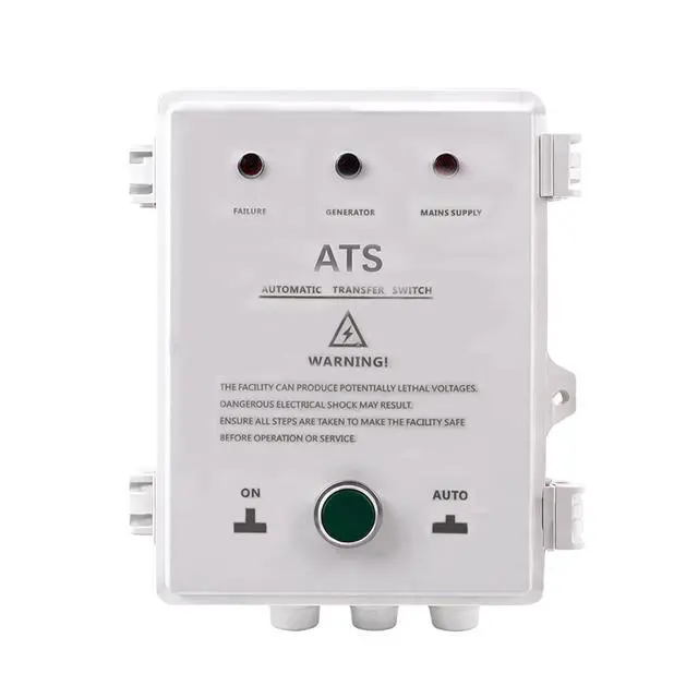 Alt view image 2 of 3 - 10KWGasoline Diesel Engine ATS Control Box | 10KWGasoline Diesel Engine ATS Control Box Auto Start Controller Single Phase 220V Three Phase 380V(Diesel 220V 5 pin)