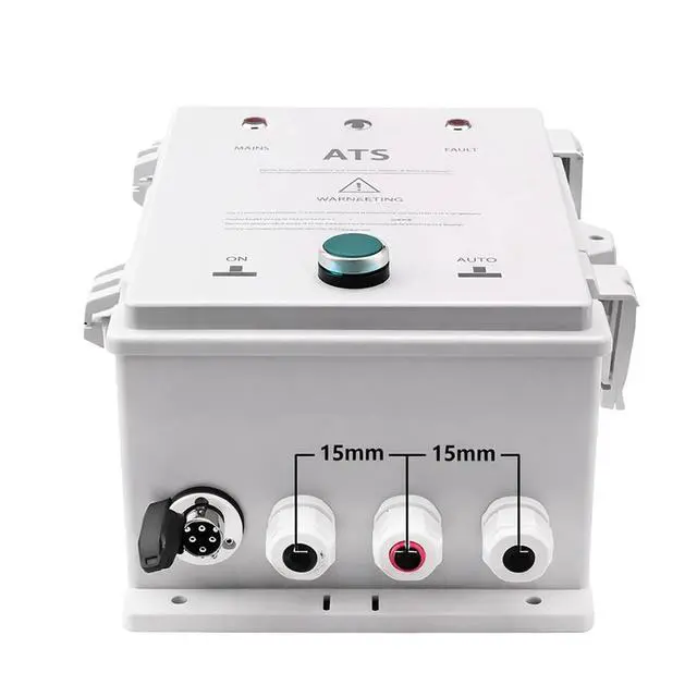 Alt view image 3 of 3 - 10KWGasoline Diesel Engine ATS Control Box | 10KWGasoline Diesel Engine ATS Control Box Auto Start Controller Single Phase 220V Three Phase 380V(Diesel 220V 5 pin)