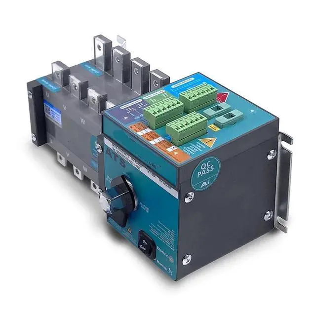Alt view image 3 of 4 - 63A 100A 4P ATS Controller Dual Power Automatic Transfer Switch 220v | 63A 100A 4P ATS Controller Dual Power Automatic Transfer Switch 220v Control Voltage Electric Diesel(100A)