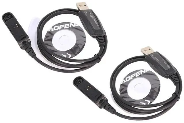 Main image of UV9R Pro USB Programming Cable UV68 Pro Max v2 UV-S22 Pro UV-98 UV-9R Plus GT-3WP XR Walkie Talkie Accessories(2PCS-Program Cable)