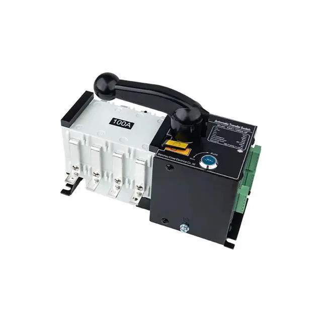 Alt view image 5 of 6 - 100A 3 Phase Automatic Transfer Switch 110V 220V Dual Power Changeover Switch ATS Controller | 100A 3 Phase Automatic Transfer Switch 110V 220V Dual Power Changeover Switch ATS Controller for Gen