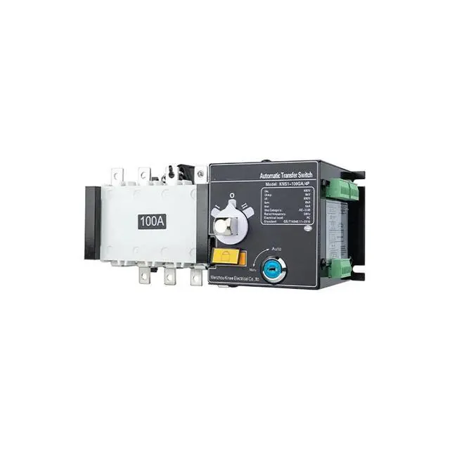 Alt view image 6 of 6 - 100A 3 Phase Automatic Transfer Switch 110V 220V Dual Power Changeover Switch ATS Controller | 100A 3 Phase Automatic Transfer Switch 110V 220V Dual Power Changeover Switch ATS Controller for Gen