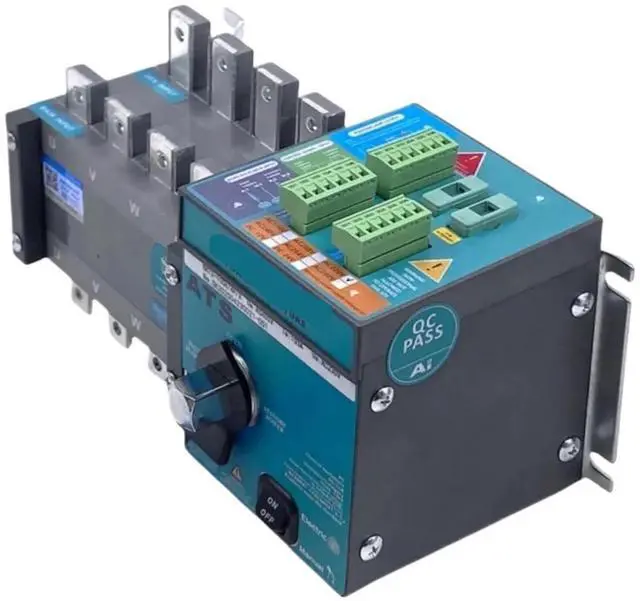 Main image of 400A 630A 4P ATS Controller Dual Power Automatic Transfer Switch 220v | 400A 630A 4P ATS Controller Dual Power Automatic Transfer Switch 220v Control Voltage Electric Diese(630A)