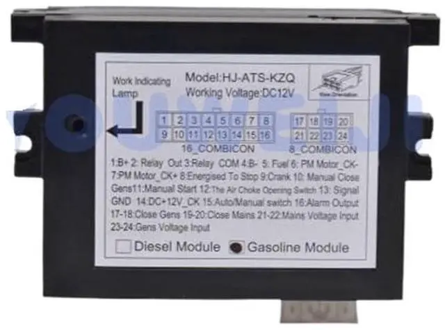 Main image of HJ-ATS-KZQ ATS module diesel engine control cabinet accessories | HJ-ATS-KZQ ATS module diesel engine control cabinet accessories(Gasoline version)