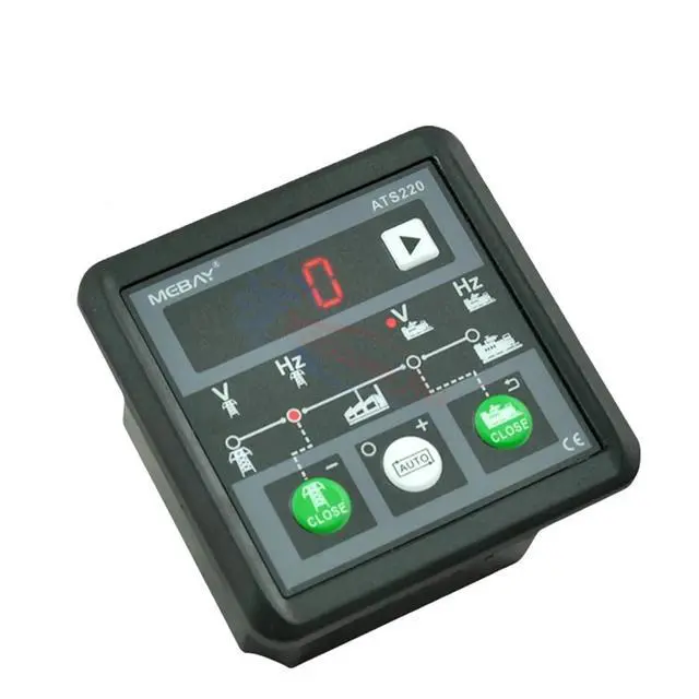 Alt view image 3 of 5 - ATS220 Genset ATS Switch Controller Auto-Manual LED Display 8-36V Generator Control Module | ATS220 Genset ATS Switch Controller Auto-Manual LED Display 8-36V Generator Control Module for Backu