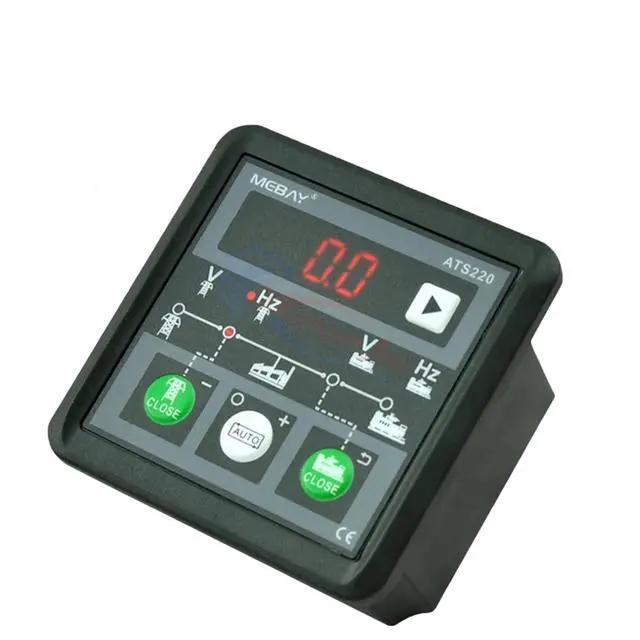 Alt view image 4 of 5 - ATS220 Genset ATS Switch Controller Auto-Manual LED Display 8-36V Generator Control Module | ATS220 Genset ATS Switch Controller Auto-Manual LED Display 8-36V Generator Control Module for Backu