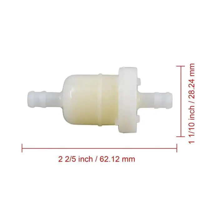 Alt view image 5 of 5 - 2Pcs Fuel Filter 0G9914 Compatible With Generator GP5500 GP6500 GP6500E GP7500E