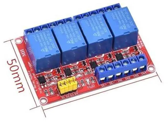 Main image of 1pcs Relay Module 1 2 4 6 8 Channel 5V 12V Relay Module Board Shield with Optocoupler(12V 6 Channel Red)