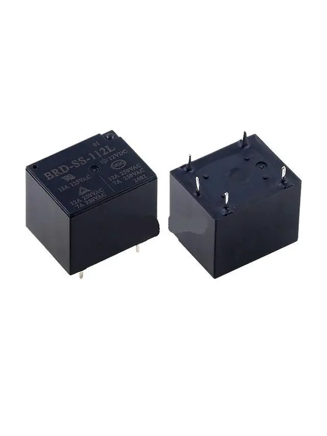 Alt view image 2 of 4 - 1pcs Relay BRD-SS-112L 12VDC 5-pin T73 DC12 15A/12A 12V