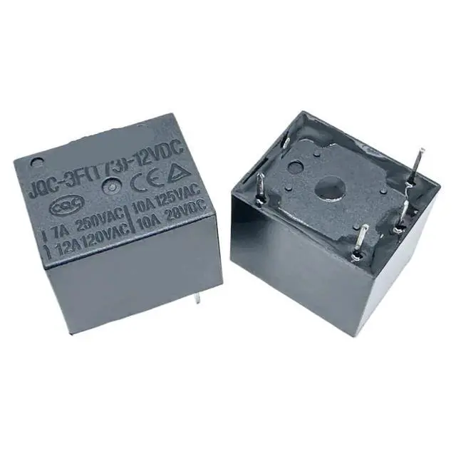 Alt view image 2 of 5 - 1pcs JQC-3F(T73) 3V/5V/9V/12V/24VDC ; (T73C-9V/12V/24V) Relay 5pins(JQC-3F(T73)-12VDC-1.)