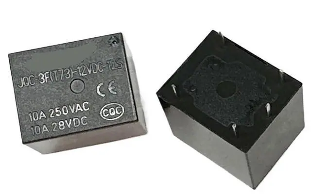 Alt view image 4 of 5 - 1pcs JQC-3F(T73) 3V/5V/9V/12V/24VDC ; (T73C-9V/12V/24V) Relay 5pins(JQC-3F(T73)-12VDC-1.)