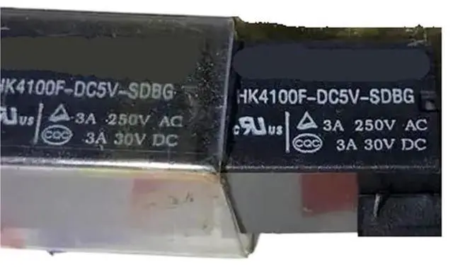 Main image of 1pcs HK4100F-DC5V-SDBG (4100-1B-5V-5A) Relay 5pins