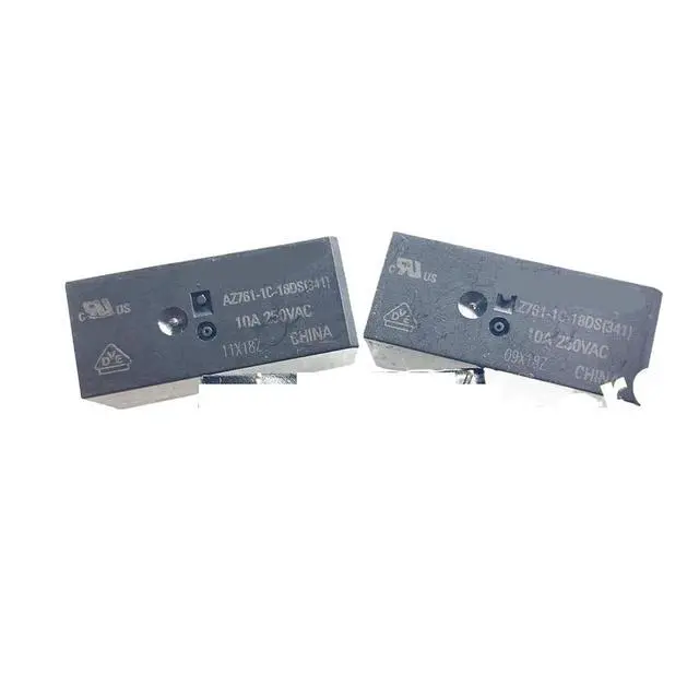Alt view image 3 of 3 - 1pcs AZ761-1C-18DS Setler Relay AZ761-1C-18DS (341) 18VDC 10A Five pin