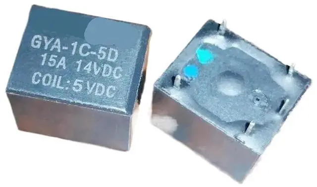 Main image of 1pcs GYA-1C-5D ; GYA-1C-12D (T73-1C-5V-15A-30ohm) Relay 5 pins(GYA-1C-5D 5V)