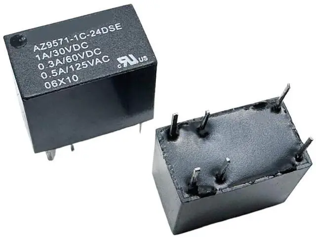 Main image of 1pcs AZ9571-1C-24DSE (23FC-24V) Relay 6pins